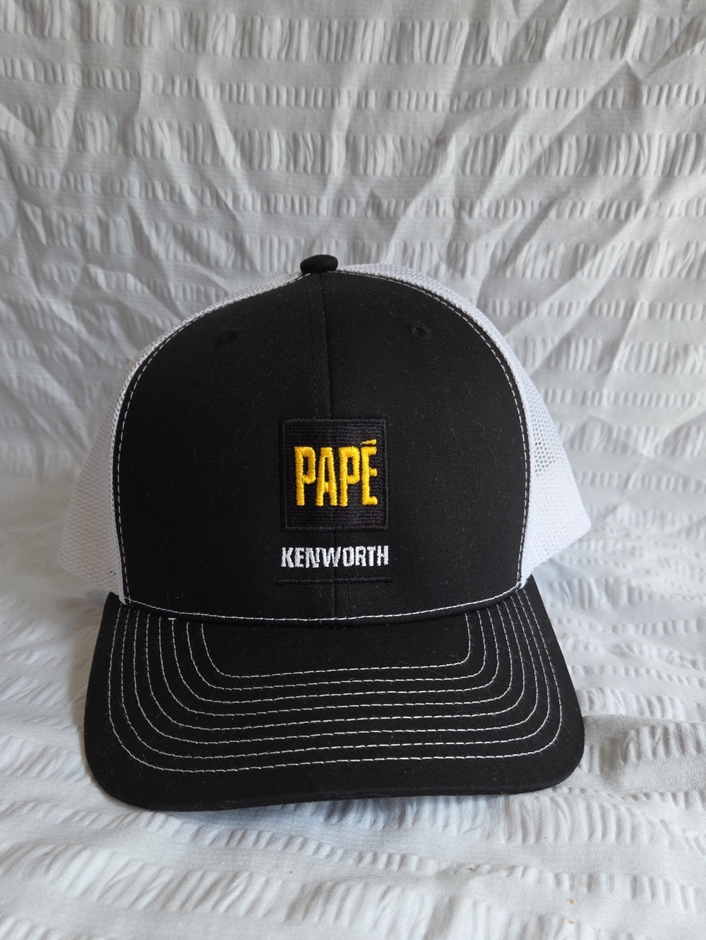 Papé Kenworth Embroidered Mesh Trucker Hat Cap - NWOT